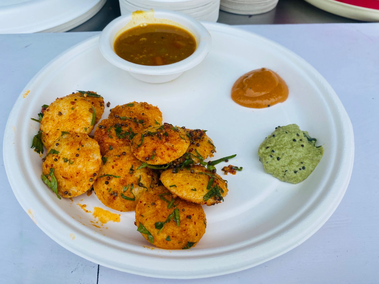 Podi Button Idli